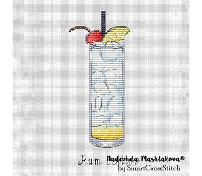 Rum Collins cross stitch