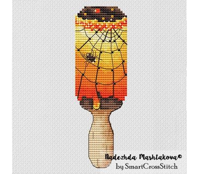 Spider Popsicle cross stitch