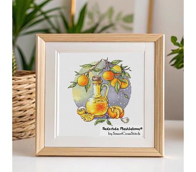 Tangerine Elixir cross stitch pattern