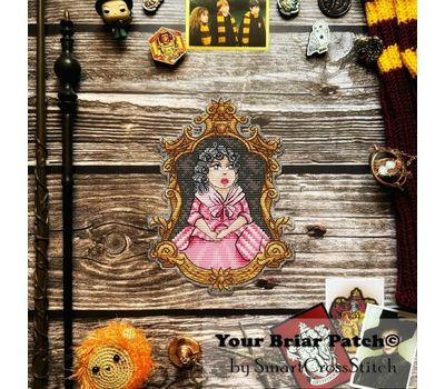 The Fat Lady cross stitch
