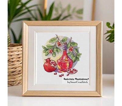 Pomegranate Elixir cross stitch pattern