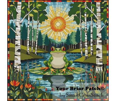 The Sun Will Rise cross stitch