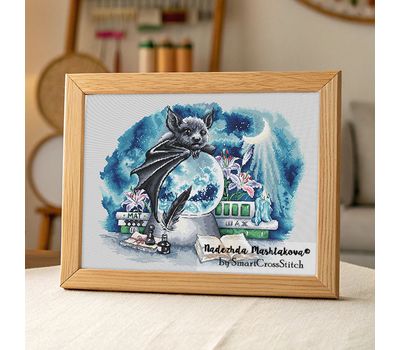 The bat sampler cross stitch pattern