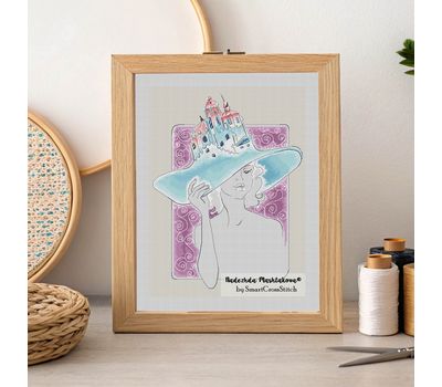 Urban chic cross stitch pattern