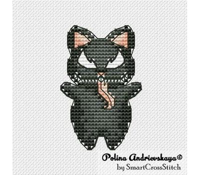 Venom Cat cross stitch