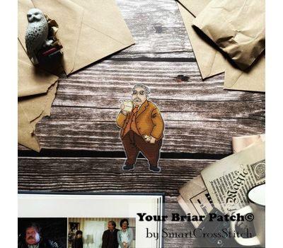 Vernon Dursley cross stitch