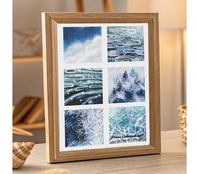 Water Conditions Sampler cross stitch pattern