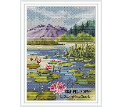 Water Lilies cross stitch