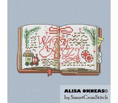 Winter Book cross stitch