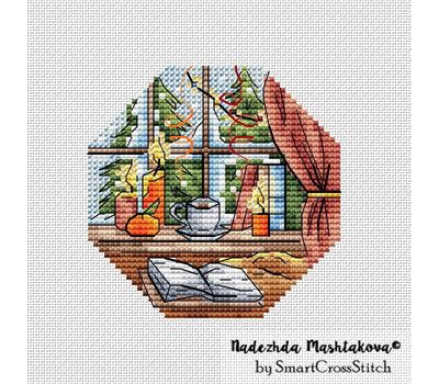 Winter harmony cross stitch chart