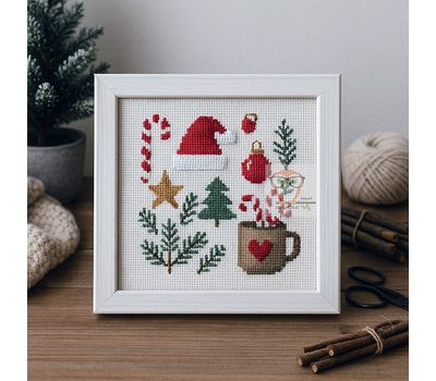 Small Christmas Sampler cross stitch pattern