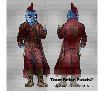 Yondu Udonta cross stitch