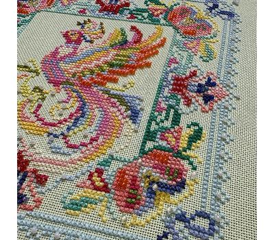 Fire Bird cross stitch
