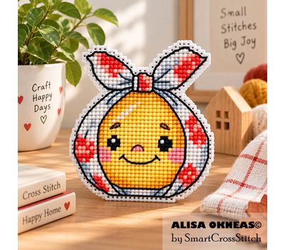 Kolobok cross stitch pattern