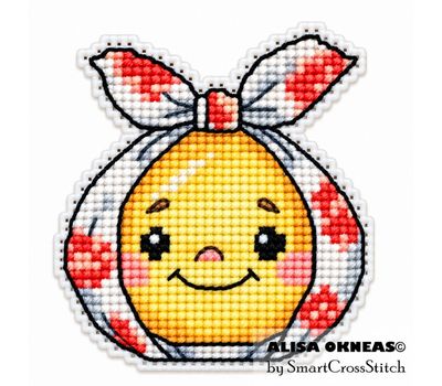Kolobok cross stitch chart