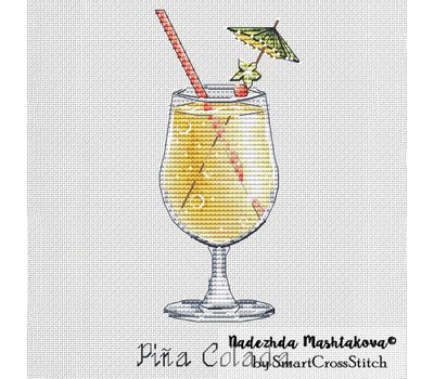 Pina Colada cross stitch