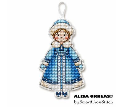 Snow Maiden Toy cross stitch pattern