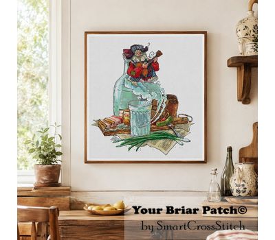 Spirit of Moonshine cross stitch pattern
