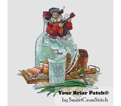 Spirit of Moonshine cross stitch