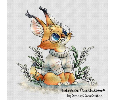 Squirrel cross stitch