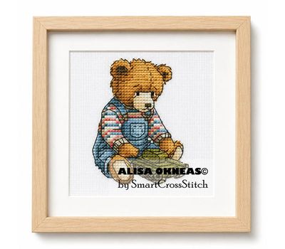 Teddy Bear Boy 2 cross stitch