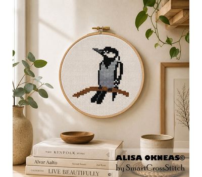 Woodpecker 2 cross stitch pattern