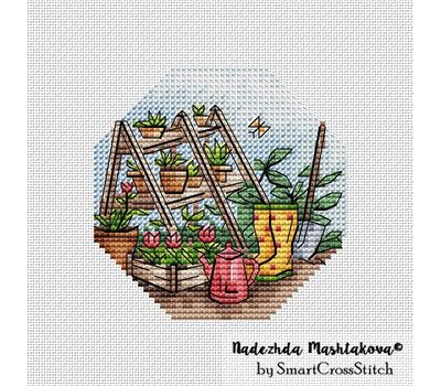 Тhe seedlings cross stitch