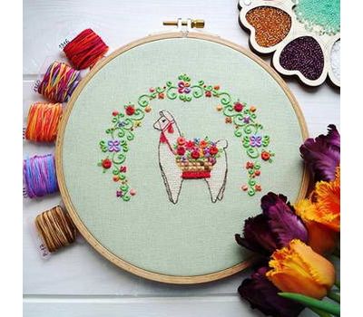 Alpaca Pako Cross Stitch pattern