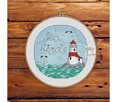 Lighthouse Free Cross Stitch Pattern