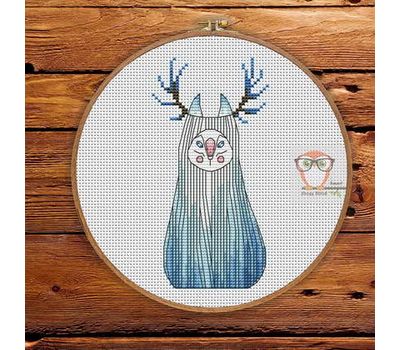 Norn - Forest Creatures Cross stitch pattern}