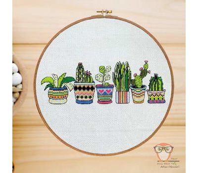 Free Cross Stitch Pattern Cactuses