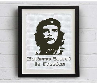 EL CHE Guevara cross stitch pattern