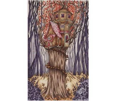 Fairy cross stitch Chart Tree House