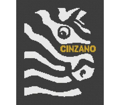 Cinzano cross stitch chart
