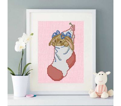 Cute Bunny cross stitch pattern pdf
