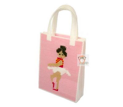 Ballerina purse plastic canvas pattern}