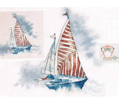 Boats Cross Stitch pattern Yacht pattern2