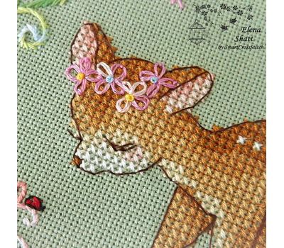 Deer Cross Stitch pattern First Steps