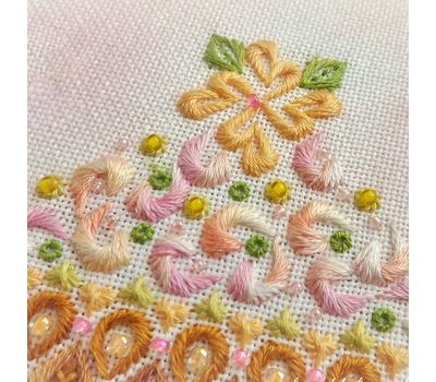 Vanilla Pistachio Dessert Cross Stitch pattern