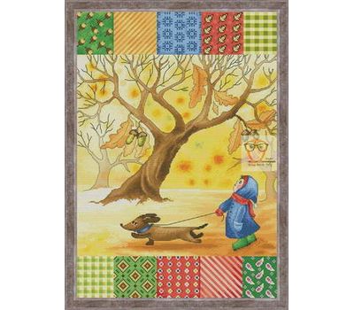 Fantasy Cross stitch pattern Autumn Blanket
