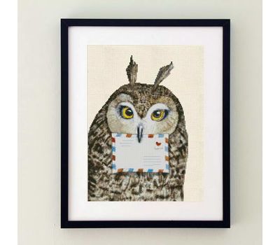 Harry Potter Owl cross stitch chart pdf