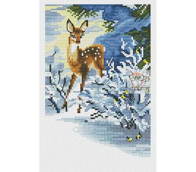 Animalistic cross stitch pattern Small Deer}