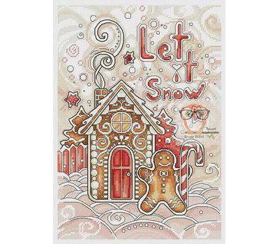Christmas Cross stitch pattern Gingerbread House}