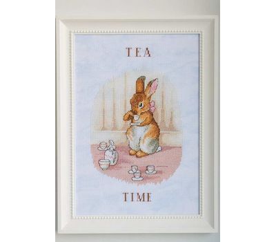 Cute Cross stitch pattern Tea Time}