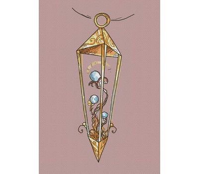 {[en]:Fairy cross stitch pattern Lantern