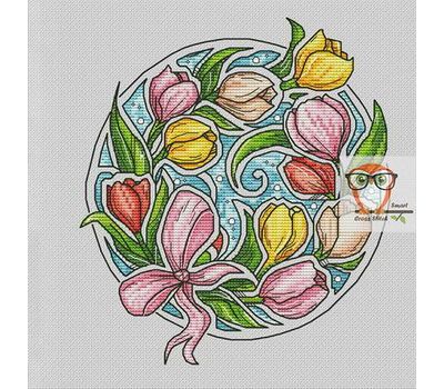 Fairy cross stitch pattern Tulip}