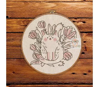 Kids Cross stitch pattern Set Marshmallow Cats}