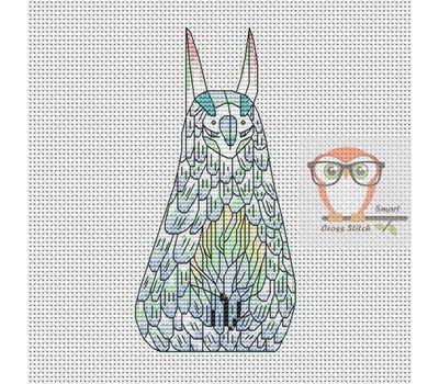 Lun - Forest Creatures Cross stitch pattern}