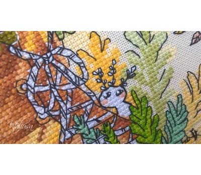 Spring Cross stitch pattern Flower Boot}