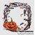 Halloween Wreath cross stitch chart